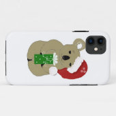 Beer van Kerstmis Koala Case-Mate iPhone Case (Achterkant (horizontaal))
