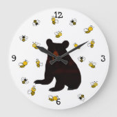 Beer van kleine honingbijen grote klok (Voorkant)