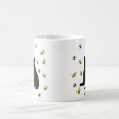 Beer van kleine honingbijen koffiemok (Center)