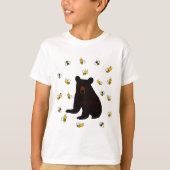 Beer van kleine honingbijen t-shirt (Voorkant)