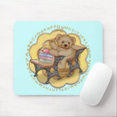 Beer van leerkrachten muismat (Met muis)