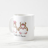 Beer van lesbiennes bruiloft koffiemok (Voorkant links)
