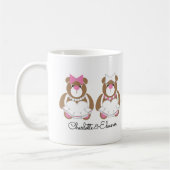 Beer van lesbiennes bruiloft koffiemok (Links)