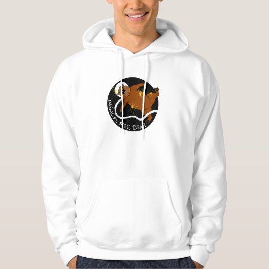 Beer van magische ruimte hoodie (Voorkant)