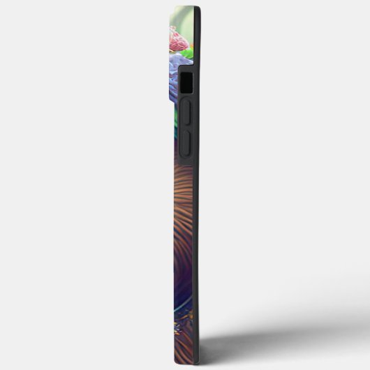 Beer van mama met bloemen Case-Mate iPhone case (Achterkant / Links)