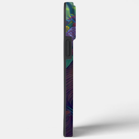 Beer van mama met bloemen Case-Mate iPhone case (Achterkant / Rechts)