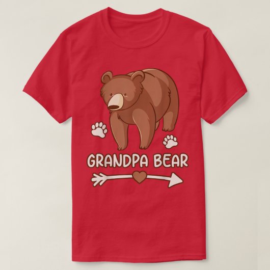 beer van opa , shirt van opa - beer voor mannen (Design voorkant)