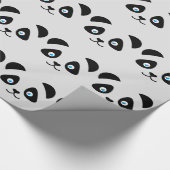 beer van panda cadeaupapier (Hoek)