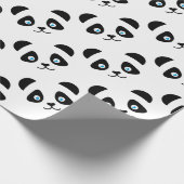 beer van panda cadeaupapier (Hoek)