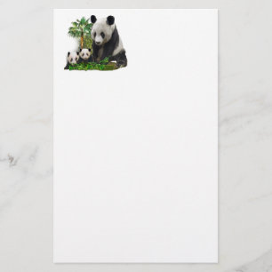 Beer van Panda en cubs Briefpapier