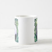 Beer van Panda, komt en gaat koffie Mok (Center)