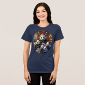 Beer van Panda t-shirts (Voorkant volledig)
