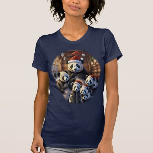 Beer van Panda t-shirts (Voorkant)
