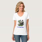 Beer van Panda t-shirts (Voorkant volledig)