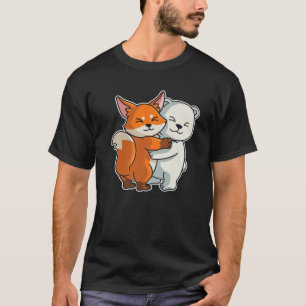 Beer van polen en kalveren van varkens, voor dames t-shirt