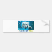 Beer van San Diego Zoo Polar Bumpersticker (Voorkant)