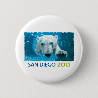 Beer van San Diego Zoo Polar Ronde Button 5,7 Cm