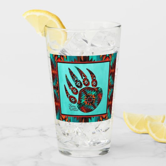 Beer van tibal glas (Voorkant ijs)