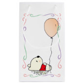Beer van vrije dromen met ballonnen klein cadeauzakje (Achterkant)