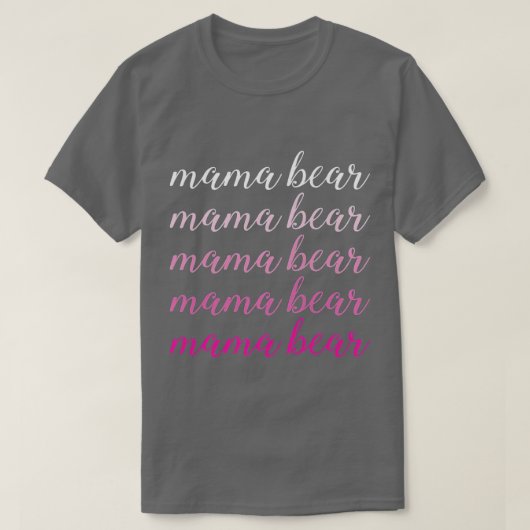 Beer van vrouwelijke mama (9) t-shirt (Design voorkant)