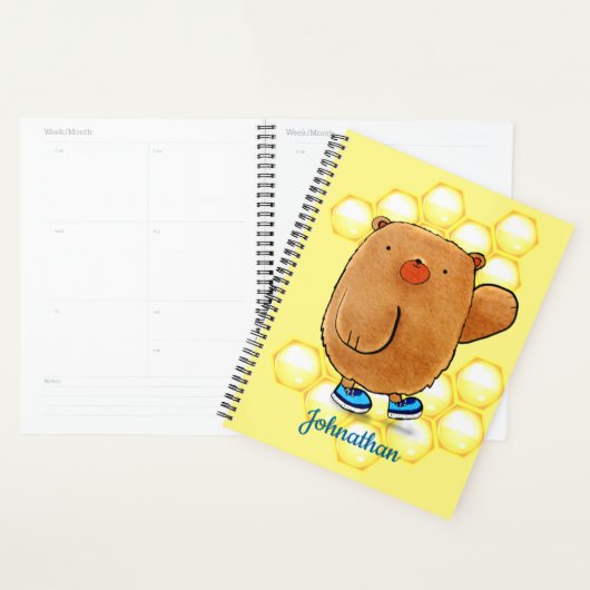 Beer van zoete honing planner (Display)