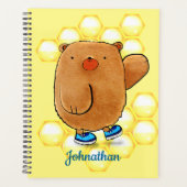 Beer van zoete honing planner (Voorkant)