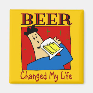 Beer veranderde mijn leven magneet