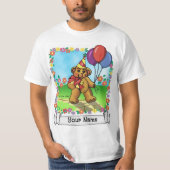 Beer Verjaardag Feest Verjaardag T-shirt (Voorkant)