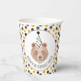 Beer verjaardagsfeestje Papieren bekers – Waterver