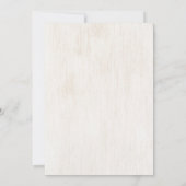 Beer verjaardagsfeestuitnodiging kaart (Achterkant)