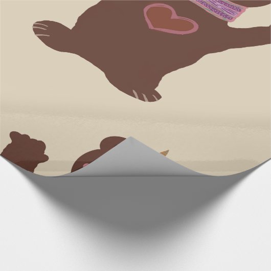 Beer Verpakking Papier Baby cadeauverpakking (Hoek)