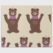 Beer Verpakking Papier Baby cadeauverpakking (Vlak)