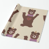 Beer Verpakking Papier Baby cadeauverpakking (Uitgerold)