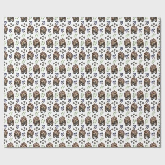 Beer verpakt papier (Vlak)