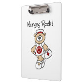 Beer Verpleegkundigen Rock Klembord (Links)