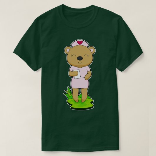 Beer verpleegster t-shirt (Design voorkant)