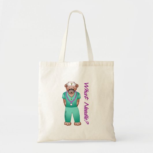 Beer Verpleegster Tote Bag (Voorkant)