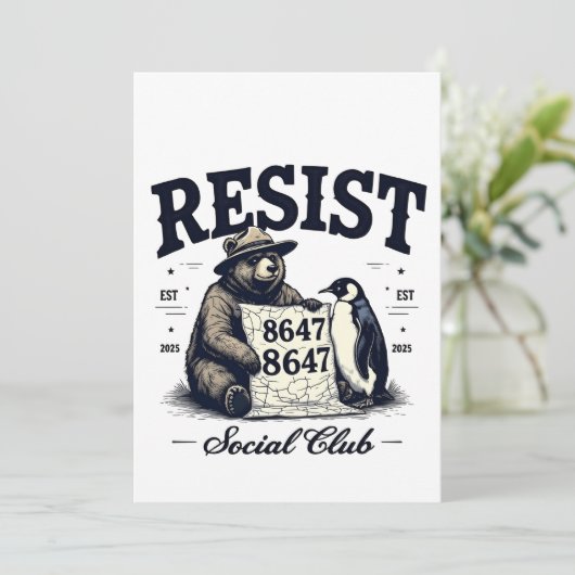 Beer verzet zich tegen Beschermen Nationaal Park A Kaart (Staand voorkant)