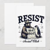 Beer verzet zich tegen Beschermen Nationaal Park A Kaart (Voorkant / Achterkant)