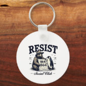 Beer verzet zich tegen Beschermen Nationaal Park A Sleutelhanger (Voorkant)