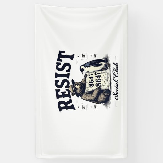 Beer verzet zich tegen Beschermen Nationaal Park A Spandoek (Verticaal)