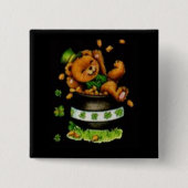 Beer Vierkante Button 5,1 Cm (Voorkant)