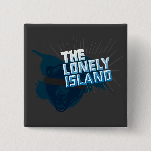 Beer Vierkante Button 5,1 Cm (Voorkant)