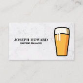 Beer Visitekaartje (Voorkant)