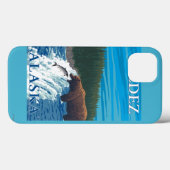 Beer vissen in rivier - Valdez, Alaska Case-Mate iPhone Case (Achterkant (horizontaal))
