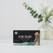 Beer Vissende oceaan - Gemstone Crystals Visitekaartje (Staand voorkant)