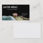 Beer Vissende Oceaan - Gemstone Minerals Visitekaartje (Voorkant / Achterkant)