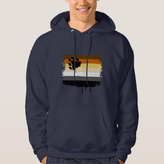 BEER VLAG DRIPPING HOODIE (Voorkant)