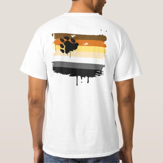 BEER VLAG DRIPPING T-SHIRT (Achterkant)