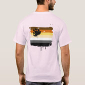 BEER VLAG DRIPPING T-SHIRT (Achterkant)